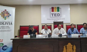 TED y DDE de Beni lanzan el calendario electoral con 15 actividades para la elección de gobiernos estudiantiles