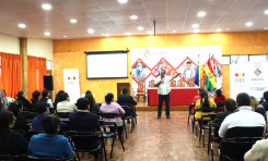 El TED Chuquisaca inicia capacitaciones a directores y maestros de Ciencias Sociales en el distrito educativo de Sucre