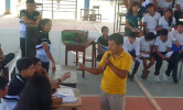 Jurados estudiantiles de la provincia San Andrés se capacitan para administrar el procedimiento de votación