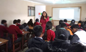 El TED de Cochabamba capacita a maestras, maestros y estudiantes del municipio de Bolívar con vistas a la Elección de Gobiernos Estudiantiles