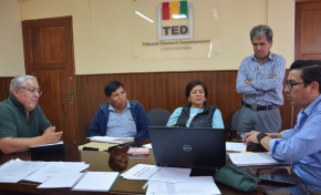 La Unidad de Fiscalización del TSE capacita a delegados de las agrupaciones ciudadanas de Cochabamba para la presentación de estados financieros 2023