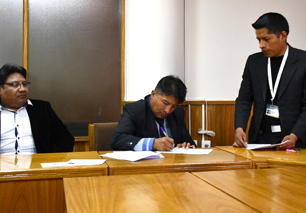 El TED Oruro notifica a promotor de revocatoria a autoridades electas del municipio de la ciudad capital