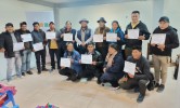 TED La Paz concluye capacitación a postulantes para notarias y notarios electorales en el área rural