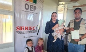 Serecí Beni llega a la comunidad menonita Río Negro y realiza el registro de más de 70 menores