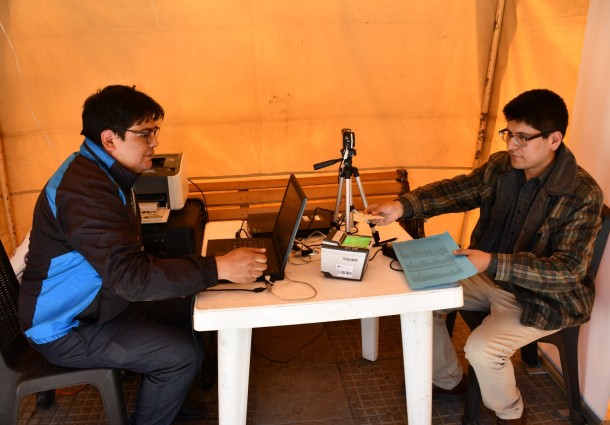 Oruro: brigadas del Serecí visitan ferias, mercados y la nueva terminal para el registro en el Padrón Biométrico