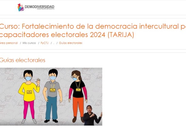 TED Tarija concluye curso para postulantes a facilitadores y capacitadores electorales