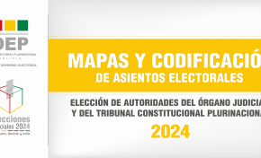 EL TSE habilita 3.683 asientos electorales a nivel nacional para las elecciones judiciales 2024