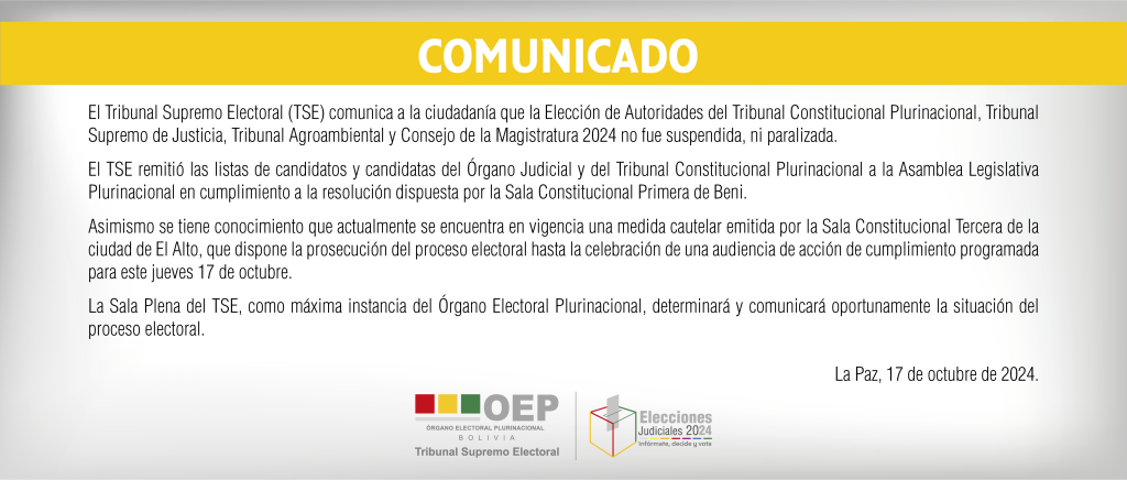 17-10-2024 Comunicado