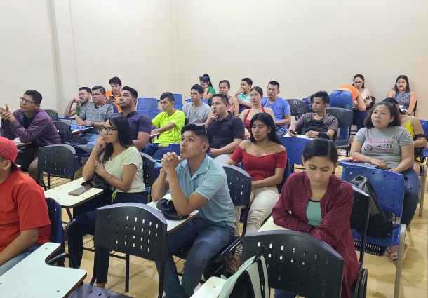 TED Beni realiza taller informativo sobre elecciones judiciales 2024 para estudiantes de la UAB