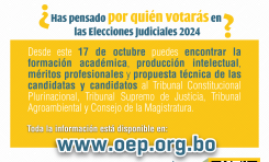 Conoce cómo será la difusión de méritos de las candidatas y candidatos para las Elecciones Judiciales 2024