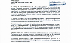 El Ceela expresa su apoyo al OEP en la ejecución de elecciones como garantía del sistema democrático