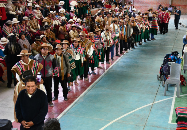 TED Oruro supervisa elección del nuevo Qulqi Kamachi de GAIOC-Salinas