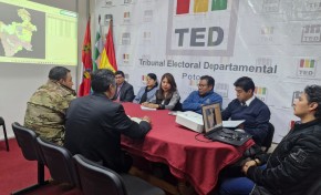 TED Potosí coordina con las Fuerzas Armadas y Bomberos para la seguridad del material electoral