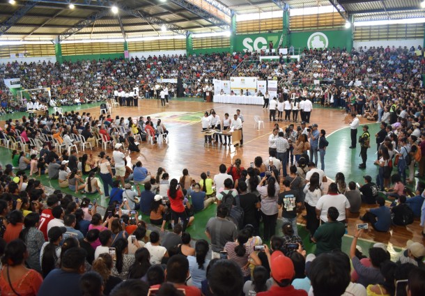 Más de dos mil personas asisten a la Gran Junta de Juradas y Jurados Electorales en Santa Cruz