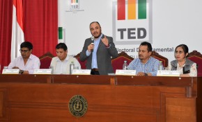 TED Tarija realiza sorteo público de jurados electorales para las Elecciones Judiciales 2024