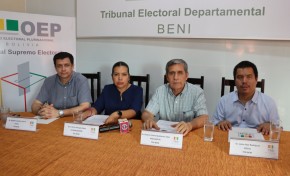 TED Beni exhorta a la ciudadanía a participar de los comicios electorales de este 15 de diciembre