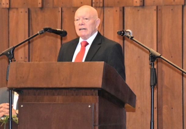 Discurso del presidente del Tribunal Supremo Electoral, Oscar Hassenteufel, en el acto de entrega de credenciales a los magistrados electos del Órgano Judicial y del Tribunal Constitucional Plurinacional