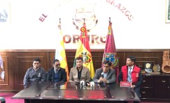 TED Oruro y Gobernación anuncian vigencia del Auto de Gobierno desde el 12 de diciembre