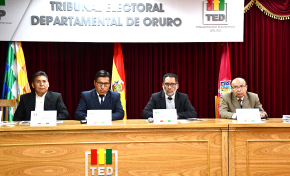 TED Oruro administrará la elección general y supervisará la conformación del autogobierno Uru Chipaya