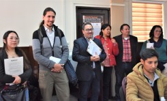 Comisión de la Ruta de la Democracia Visita el Laboratorio de Integridad del Padrón Electoral Biométrico del TSE