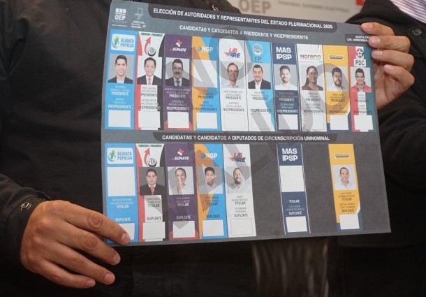 El TSE aprueba el diseño de las papeletas de sufragio para las Elecciones Generales 2025
