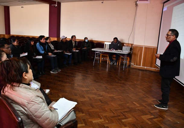 TED Oruro capacita a facilitadores y capacitadores rumbo a las Elecciones Generales 2025