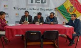 TED Potosí coordina acciones de seguridad electoral con la Fiscalía Departamental