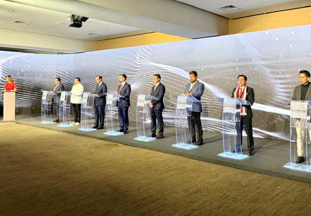 Primer Debate Presidencial 2025 reúne por primera vez a los ocho candidatos