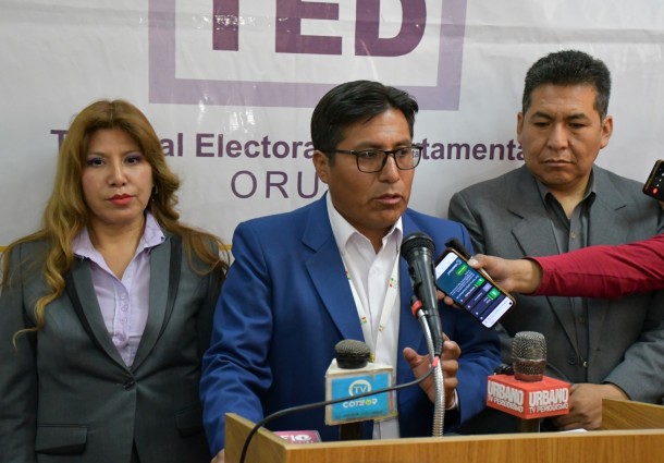 En Oruro funciona el 100 % de las mesas de sufragio