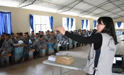 TED Cochabamba capacita a fuerzas del orden sobre la cadena de custodia