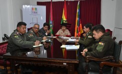 TED La Paz coordina logística de seguridad con Policía, Fuerzas Armadas y Fiscalía rumbo a las elecciones del 17 de agosto
