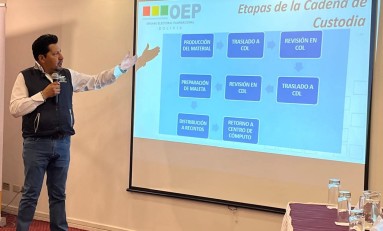 Elecciones Generales 2025: TED La Paz realizó una jornada informativa con medios de comunicación para reforzar la transparencia electoral