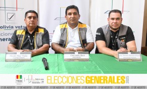 Media jornada de votación “con mucha tranquilidad”, informó el presidente del TED Pando