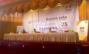 TED La Paz instala Sala Plena e inicia el cómputo oficial de votos