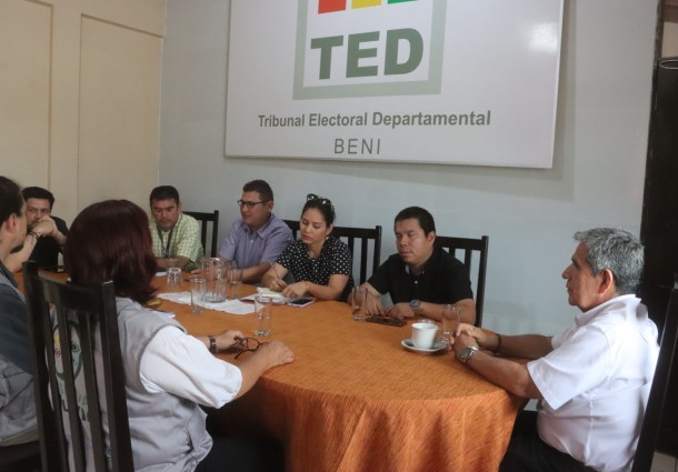 TED Beni y Coomujer coordinan la observación electoral en la segunda vuelta