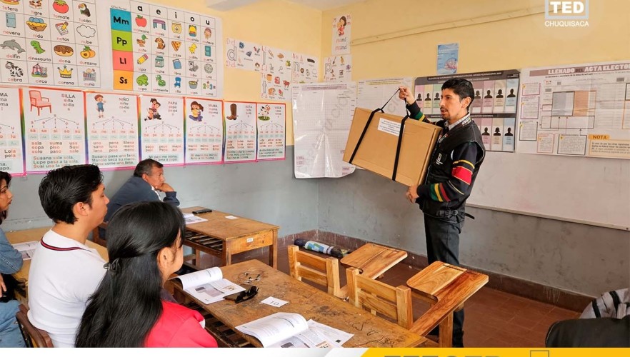 Chuquisaca: capacitación a jurados electorales comienza el viernes 3 de octubre