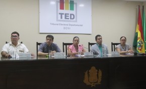 TED Beni sortea más de ocho mil jurados para la segunda vuelta electoral
