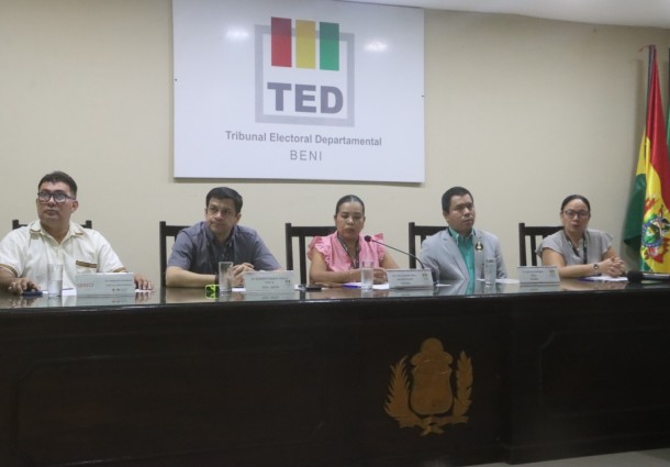 TED Beni sortea más de ocho mil jurados para la segunda vuelta electoral