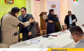 TED, Fiscalía, Defensoría del Pueblo y Policía activan plan conjunto para blindar la segunda vuelta electoral en Chuquisaca