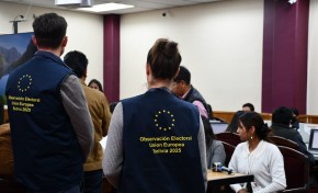 Veedores nacionales e internacionales presencian simulacro del cómputo electoral del TED Oruro