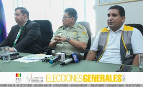 TED Pando, Policía y Ministerio Público garantizan la seguridad para la segunda vuelta de las Elecciones Generales 2025