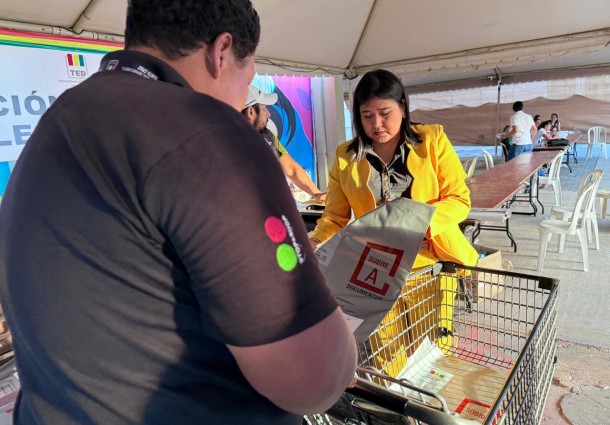 TED Santa Cruz recibe las últimas maletas electorales y prevé concluir el cómputo en las próximas horas