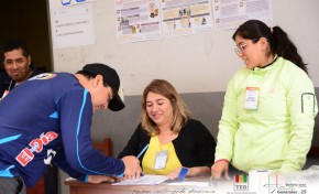 TED Tarija destaca el compromiso ciudadano que garantizó la apertura de las 1.814 mesas de sufragio