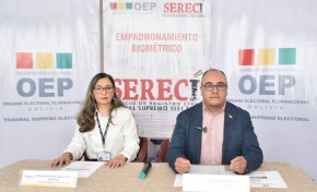 Inicia en Tarija el empadronamiento masivo para las Elecciones Subnacionales 2026