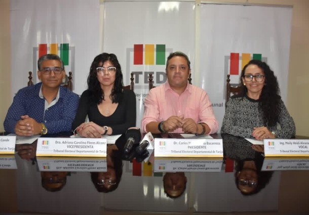 TED Tarija: Sala Plena presenta su nueva directiva