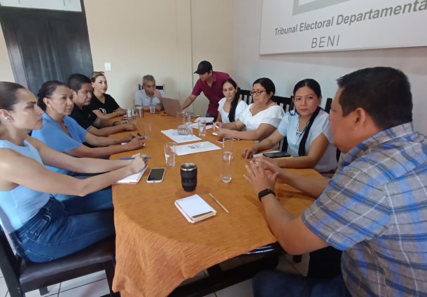 Organizaciones de prensa del Beni respaldan al TED para garantizar información veraz en las Subnacionales 2026