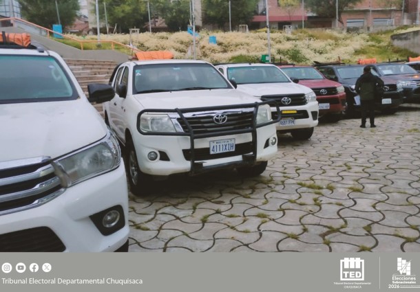 TED Chuquisaca despliega brigadas para la inspección de recintos electorales en el área rural