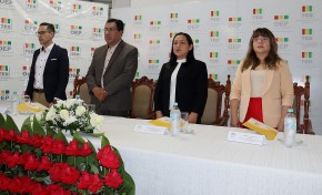 Nueva directiva del TED Chuquisaca promete trabajo transparente y fortalecimiento de la democracia intercultural