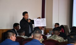 Militares y policías reciben capacitación del TSE sobre custodia electoral en Oruro