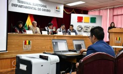 Elecciones Subnacionales 2026: TED Oruro sortea 10.074 jurados electorales